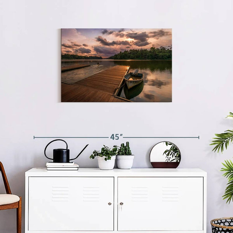 MacRitchie Reservoir Dock, 20" H x 30" W