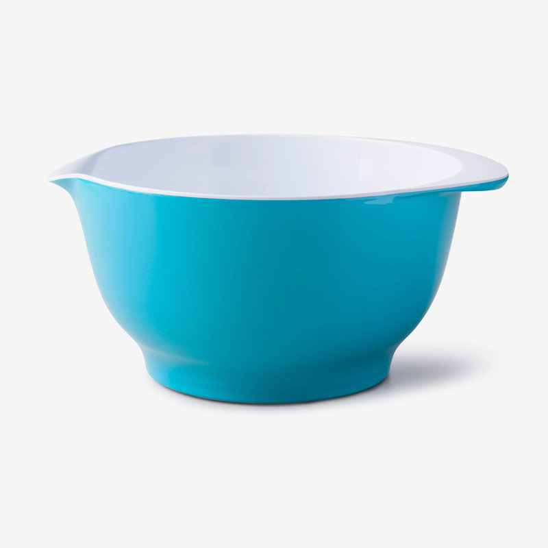 Melamine Non Slip Mixing Bowl, 23cm Diameter, Aqua