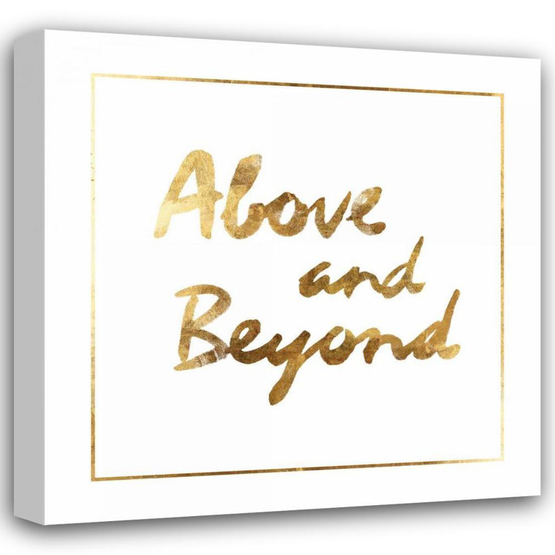 Latitude Run® PI Studio Gallery Wrapped Canvas Art Titled: above and beyond, 28" H x 28" W