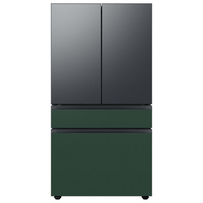 Bespoke 29 cu. ft. Smart 4-Door Refrigerator with Beverage Center and Custom Panels Included