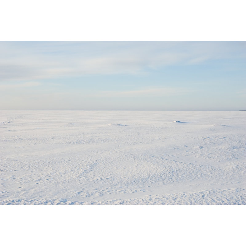 Snowy Desert - Wrapped Canvas Print, 30cm H x 46cm W x 3.8cm D
