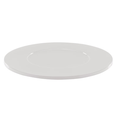 Tre Charger Plate - 12 Pieces - Black