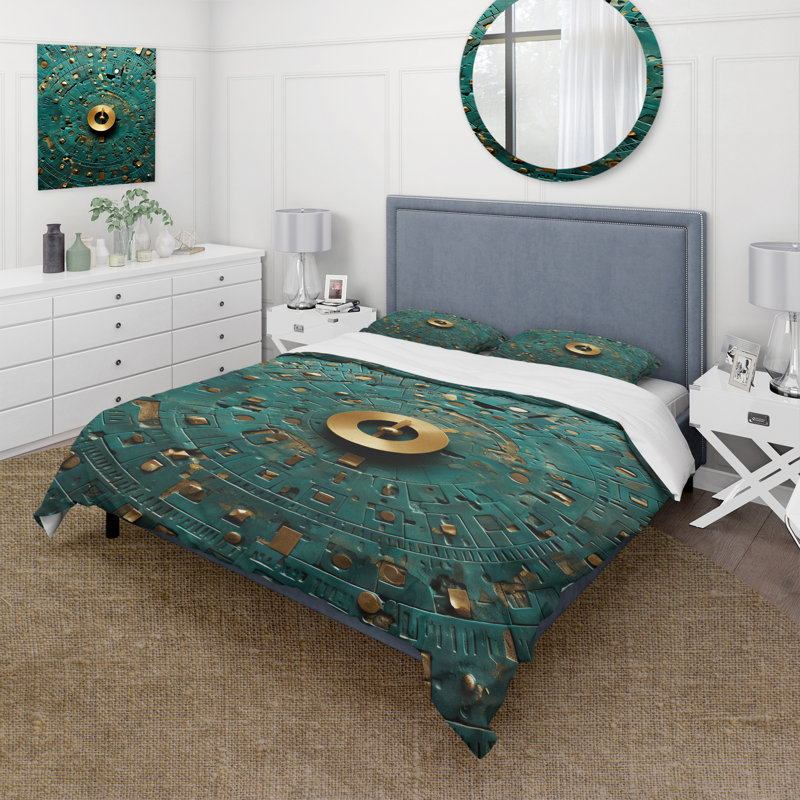 Ensemble de housse de couette Classic Echoes The Pharaoh S Realm - Classics, Housse de couette pour très grand lit