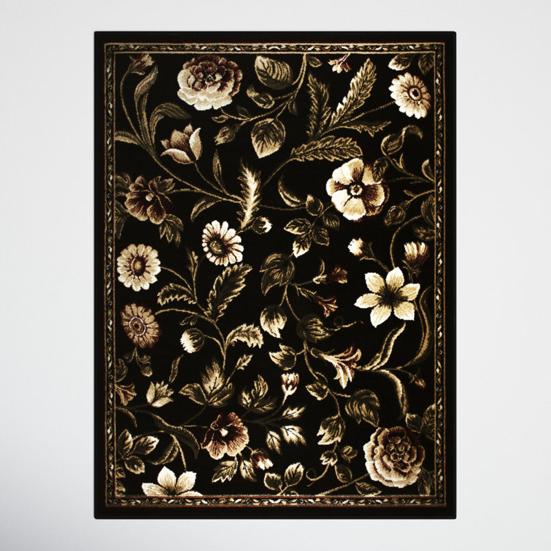 Gossard Floral Indoor Rug, Rectangle 7'8" x 10'4"