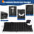 Patio Black Folding Camping Cot With Mattress-115949778