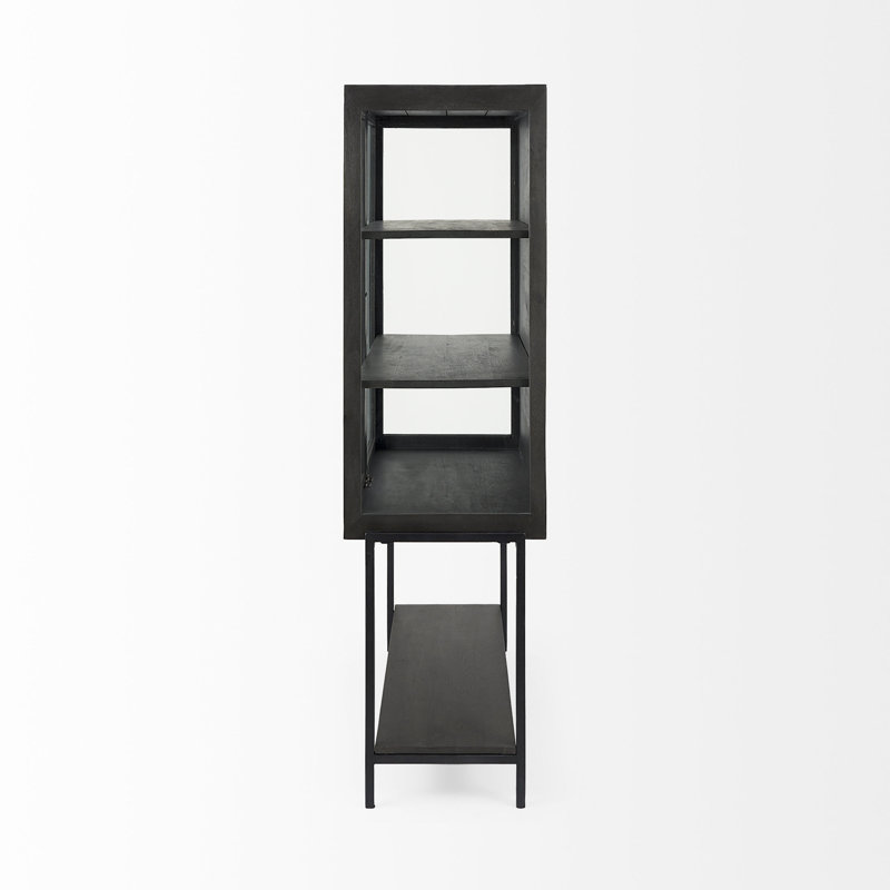 Arelius Curio Cabinet, Dark Brown