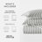 Becky Cameron Distressed Rugged Stripe Duvet Cover Set-1897967649-1897967651