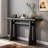 Elegant Console Table With Geometric Silhouette-406415299