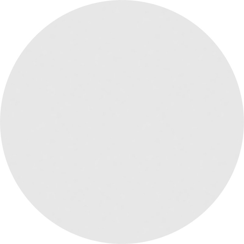 Fixation à surface ronde: évent non fonctionnel à cadre standard en PVC, H 30 po x l 42 po