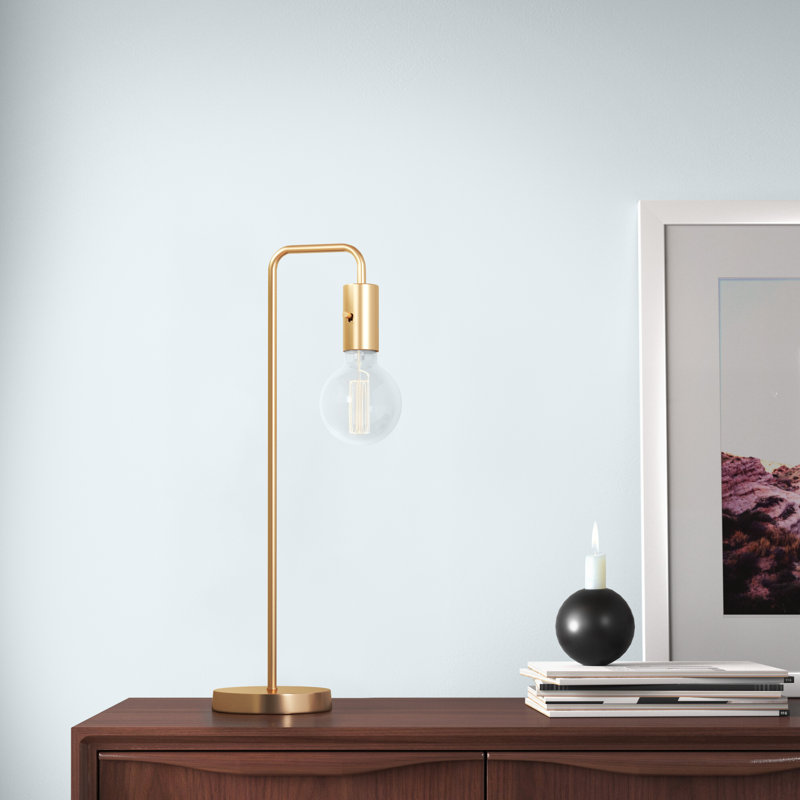 Lampe de bureau 22,25 po, Or