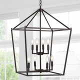 Lustre géométrique à 8 lumières Joree
