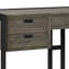  Bureau en bois massif Hampden