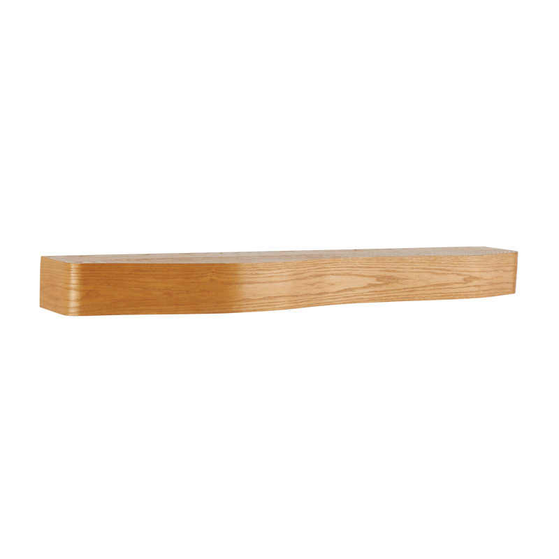 Wood Handmade Minimalistic Room Brown Wall Shelf