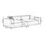 Coussin de canapé modulaire en similicuir noir-1433559346-1433559357-1433559358