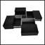 Table basse au design unique avec 4 compartiments de rangement cachés-810369333