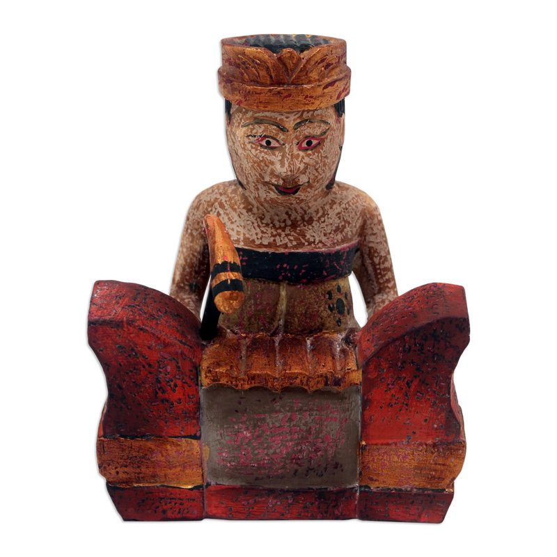 Figurine mélodique en bois Gangsa
