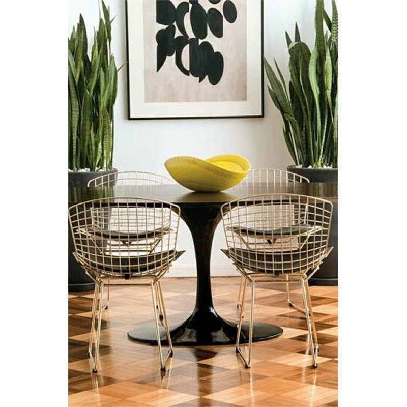 Fauteuil Aiotreb, Or, Noir