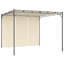 Fyllia Garden Gazebo with Side Curtain 3x3x2,25m-1504721908
