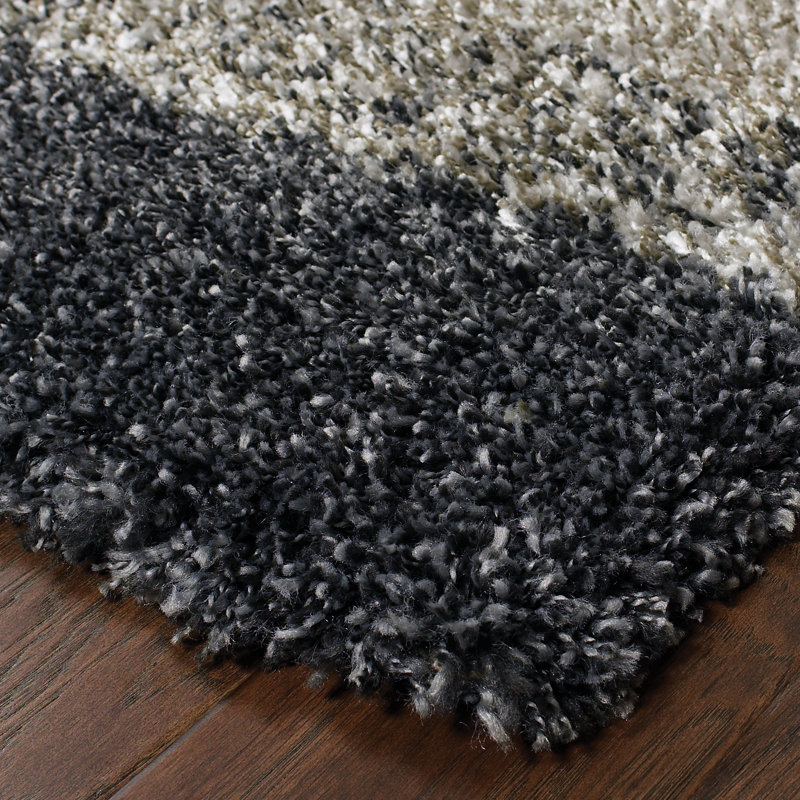 Angiens Geometric Indoor Rug, Rectangle 5'3" x 7'6"
