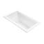 Andrea® 19 DoloMatte 54" x 32" Soaking Solid Surface Bathtub-296523259-334094719