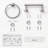 Celestine 2 - Piece Bathroom Hardware Set-99127137