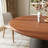 Modern Solid Wood Round Dining table - Stylish Wooden Kitchen Table With Sturdy Pedestal Base For Dining Room Kitchen & Home Decor-247169435