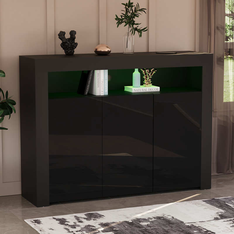 Muskoka 130cm Sideboard, Black