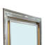 Miroir de commode lumineux en bois