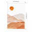 Doris Mountain Range I par Amy Lighthall - reproduction d'art sur papier encadrée-1531589561-1531589574