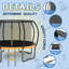 Filet de sécurité intérieur pour grand trampoline 14Ft-116024674