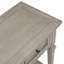 Console de style rétro classique avec trois tiroirs supérieurs et une tablette inférieure de style ouvert, facile à assembler-1092135083