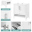 Ensemble de meuble-lavabo simple 30 po Pritesh