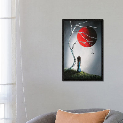 When She Thinks About You - Print on Canvas
