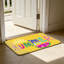 Tapis jaune multicolore 24 po x 36 po Bright Summer