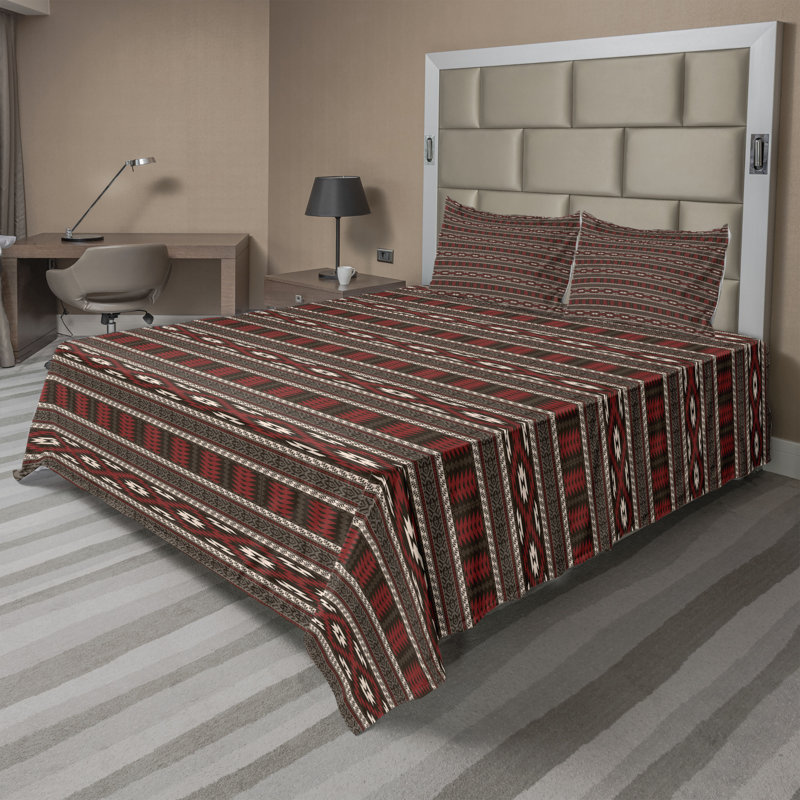 Microfiber Sheet Set, King Sheet Set + Fitted Sheet + 2 Pillowcases