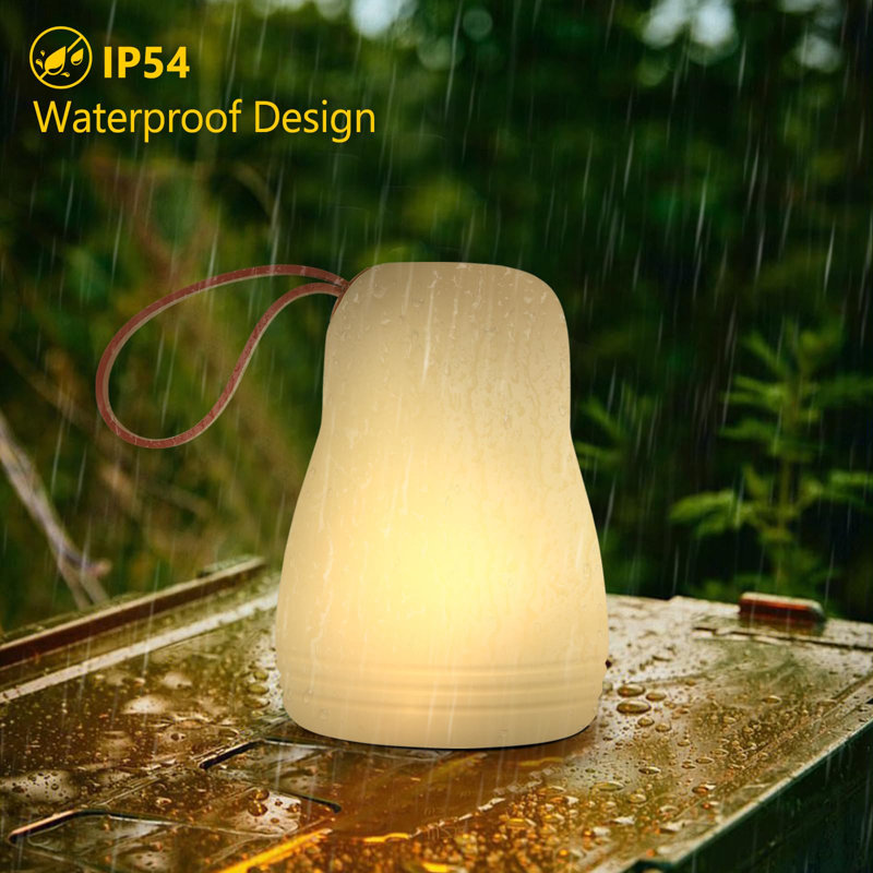 Portable Outdoor Table Lamp LED Camping Lantern Light Rechargeable