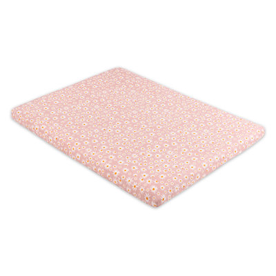Daisy Organic Muslin Midi Crib Sheet