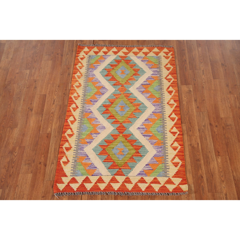Tapis décoratif South Western Kilim 3 x 4