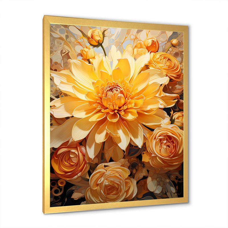 Radiant Reverie Botanical I - impressions sur toile florales_106166, H 40 po x l 30 po x P 1,5 po