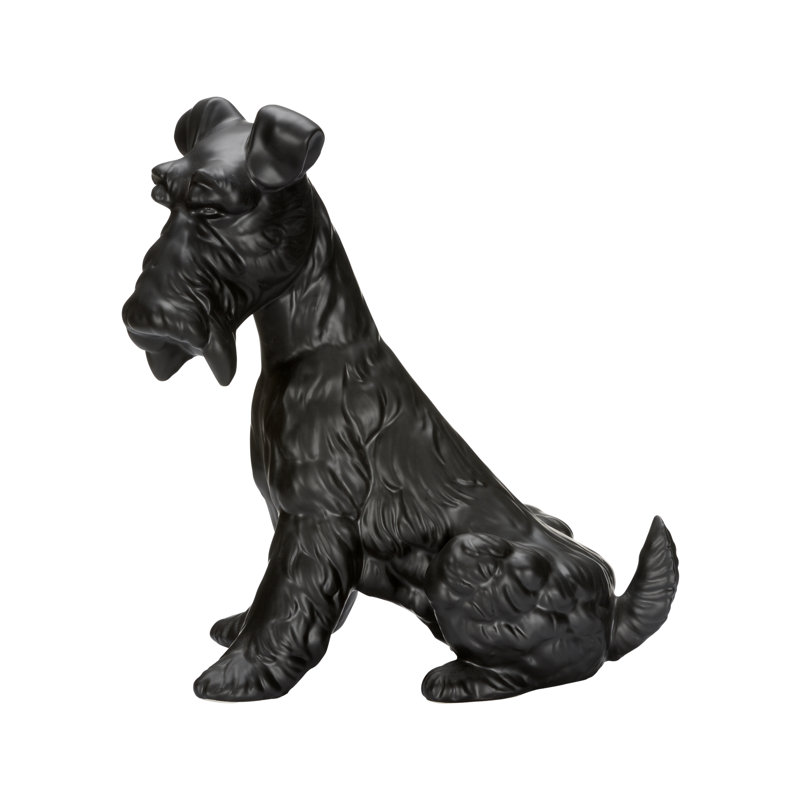 Henry Dog Statue- Black