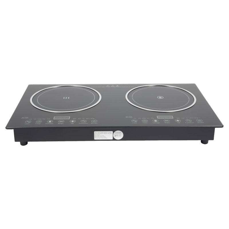 Plaque de cuisson électrique à 2 brûleurs 2400W