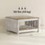 Table basse avec tablette de rangement Farmhouse