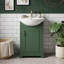 Meuble-lavabo de 20 po avec lavabo, tablette et porte-133526844