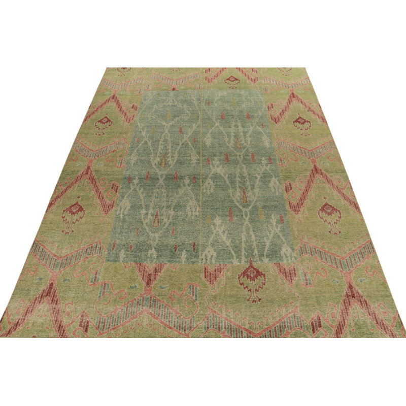 One-of-a-Kind 9'1" X 12'4" Hand Knotted Area Rug