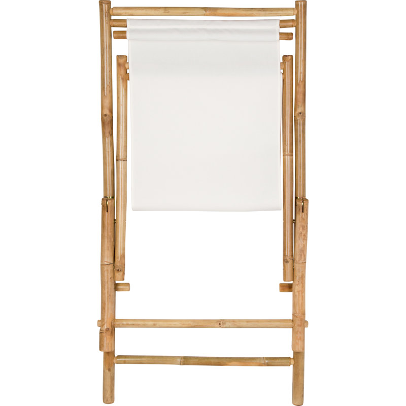 Chaise longue Kristi, Blanc