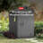 Darwin 4 ft. W x 6 ft. D Durable Resin Outdoor Storage Shed With Floor and Window for Garden Patio Furniture and Tools, Grey