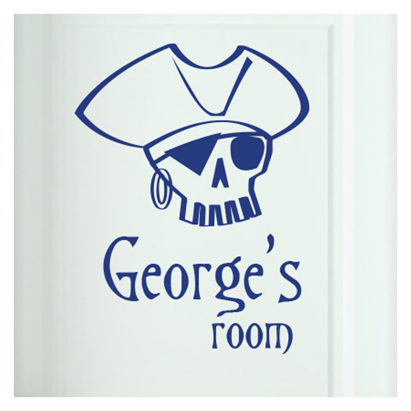 Nautical & Beach Wall Decal, Dark Blue