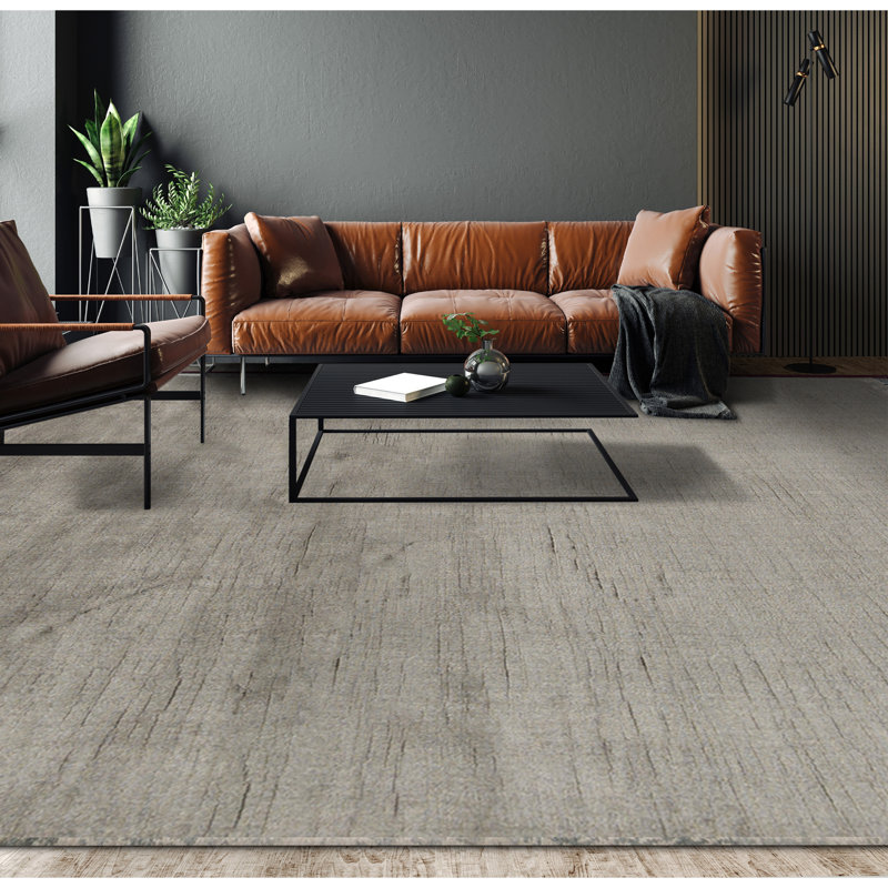 Hand Woven Wool Abstract Area Rug