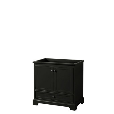 Base de meuble-lavabo de salle de bain simple 35" seulement Deborah