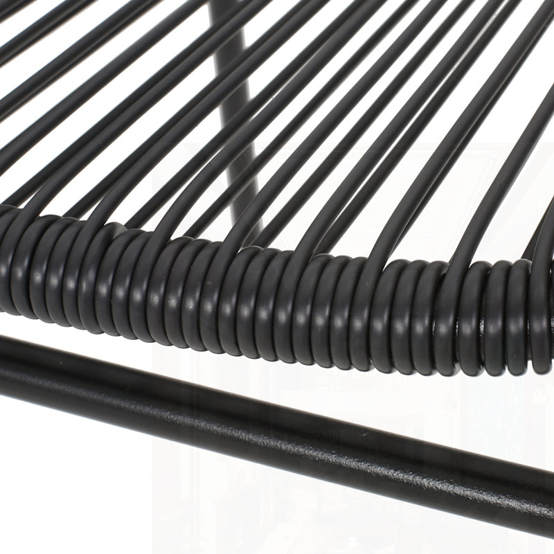 Ensemble de 2 chaises d'extérieur, Noir